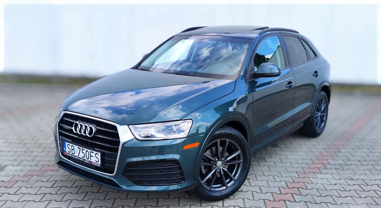 Audi Q3 cena 92000 przebieg: 24400, rok produkcji 2018 z Biała małe 407